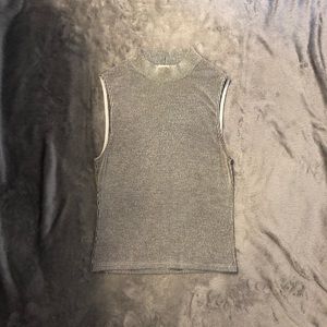 Tank top turtleneck